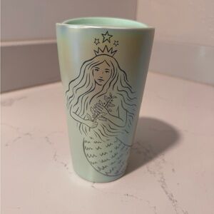 Starbucks Sea Siren Vase - Light Green